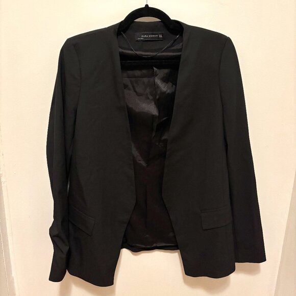 Black oversized Zara blazer - Picture 1 of 2